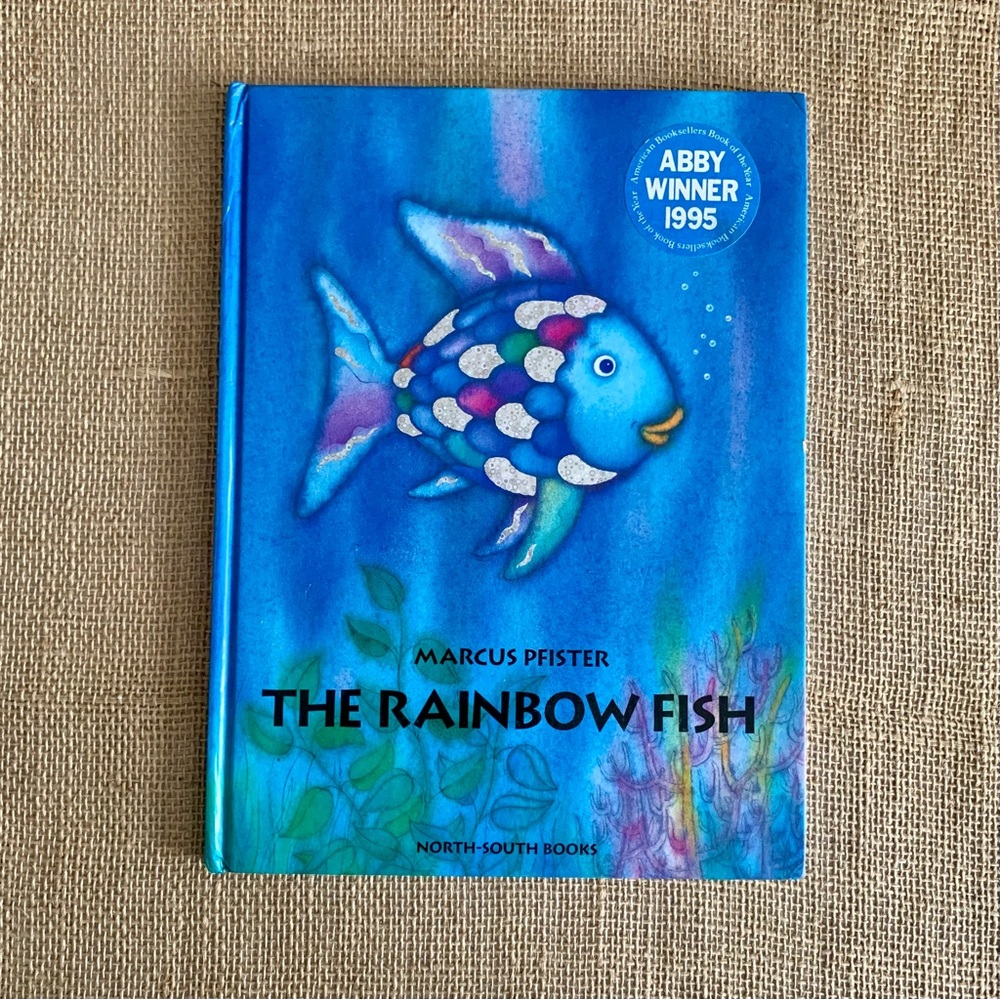 THE RAINBOW FISH Hardback Book By Marcus Pfister
